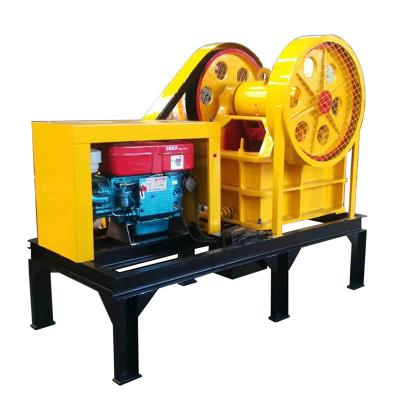 China CE mobile crusher gold mining equipment jaw crusher PE-150x250 for sale à venda