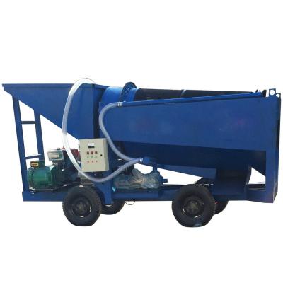 China Portable Gold Trommel Machine Gold Separating Equipment From China Manufacturer for sale