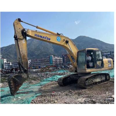 China Sell ​​used excavator Komatsu PC200-7 working on site excavator crawler second hand excavator 0.8mÂ ³ for sale