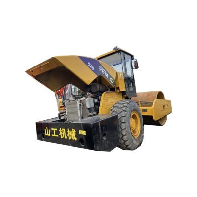 China Home use CAT SEM 520 promotion campaign type good road roller USED with vibration pump and diesel engine water cooled SINGLE travel power for sale