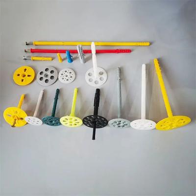 China PE / PP Weather Resistant Insulation Anchors With 50mm Head Diameter And Corrosion Resistance for sale