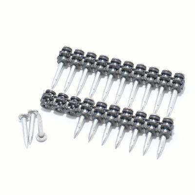 China OEM Disponível Gas Nails Series Cold Galvanized Row Nails com Shank suave à venda