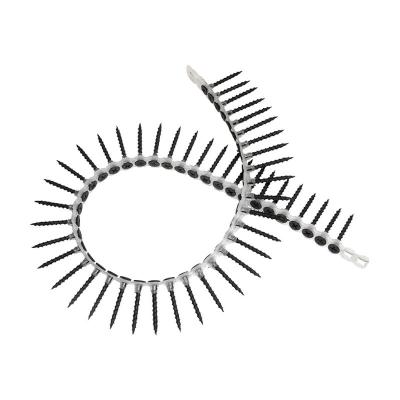 China Strength Coarse Thread Chain Belt Bugle Head Drywall Screw With Sharp Point for sale