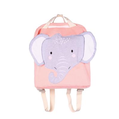 China Kindergarten ins children backpack toddler children cartoon elephant animal toddler kids backpack school bag backpacks children's bag for sale