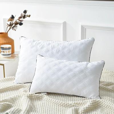 China Custom Hot Sale Cotton Conjugate Fiber Fabric Anti-bacteria White Microfiber Pillow Filling For Hotel Home for sale