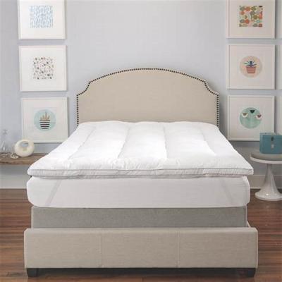 China Foldable Antibacterial Mattress Topper Quilted Fitted Mattress Bed Pad for sale