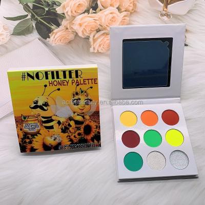 China DIY Waterproof Custom Own Brand 26mm Pan Eyeshadow Palette Choose Color Freely for sale