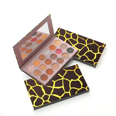 China Wholesale Eyeshadow Waterproof NO LOGO Nude Smokey Makeup Eyeshadow Palette 18 Color Eyeshadow for sale