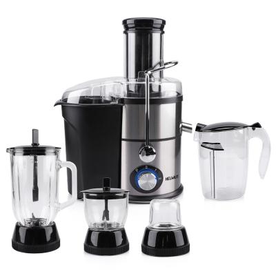 Китай Household Multifunctional 4 in 1 Stainless Steel Household Vegetable Fruit Juicer Slow Juicer Pure Cold Press Centrifugal Juice Extractor продается