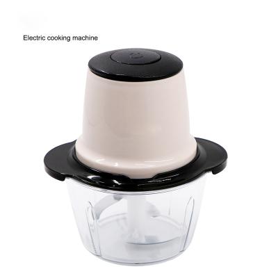 China Bowl-Lift Design Electric Small Chopper Household Electric Semi-automatic Multifunctional Mixer For Beating Meat Stuffing Cooking Machine for sale