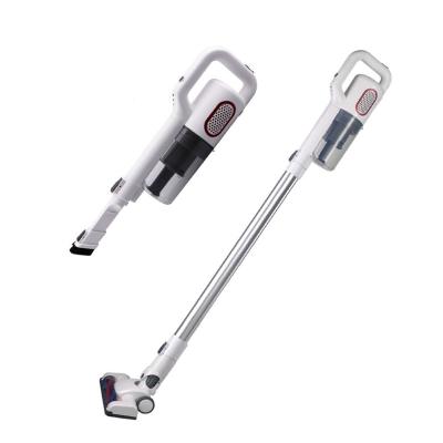 China New Trend 2 Handheld/Push Bar In 1 Upright Cordless Rechargeable Handheld Cyclone Tied Vacuum Cleaner Radio Te koop