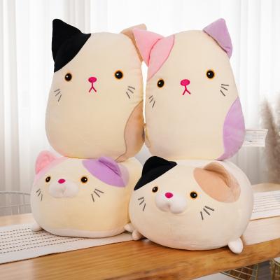 China New Style Baby Kids Toys Cartoon Soft Cat Big Hugging Plush Pillow Long Cat Kitten Legs Pillow Sleeping Companion Bolster Toys for sale