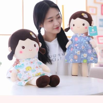 China Soft Hot Selling Naked Girl Doll Plush Toy Sister Cute And Beautiful Girl Twins Lovely Doll for sale