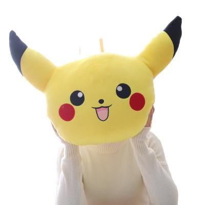 China Lovely yellow plush cartoon character pokemon soft stuffed soft plush pikachu toy for sale