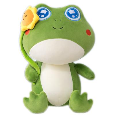 China Custom Stuffed Plush Frog Stuffed Animal Toys Promotional Gift Soft Toys for sale