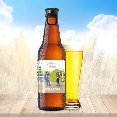 China Beer Cheerday Brand Alc4.0% 330ml Belgium Wheat Craft Flavored Beer for sale