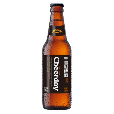 China Lager Cheerday 2.3%Vol 330ml Low Alcohol Lager Beer Bottle for sale