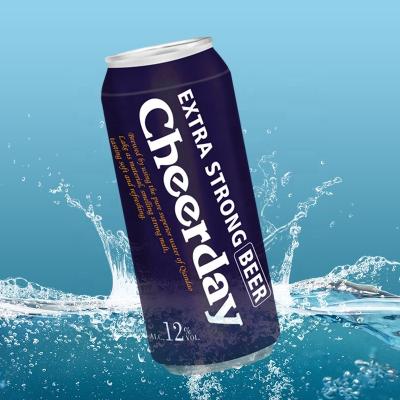 China Cheerday Lager 12%ABV Super Potent Can Lager Beer for sale