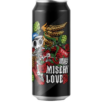 China Strong Lager Cheerday MISERY LOVE 13%vol 500ml 1*12 Canned Strong Beer for sale