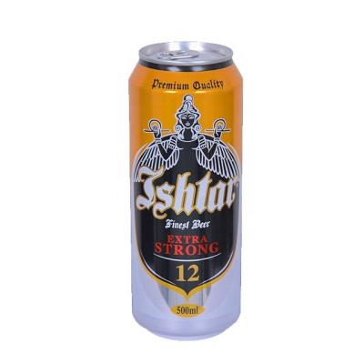 China Beer Flavored OEM BEER ISHTAR 50cl Can Beer Abv 12% Customized for sale