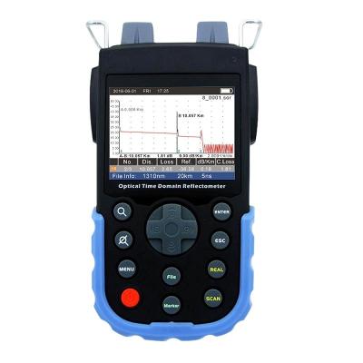 China Chinese Producing TriBrer Mini Price Handheld 32/30dB Fiber Testing OTDR Meter FOT-100-B for sale