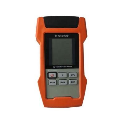 China 1mW TriBrer Handheld Fiber OPM Optical Price Power Meter with VFL, 1000 Data Storage for sale