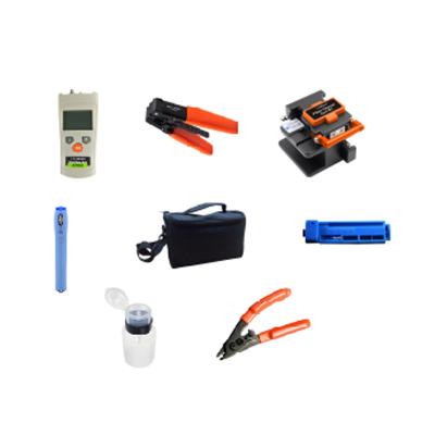 China FTTH Project Wholesale Price FTTH Fiber Optic Tool Kit for Installing Quick Connector and Fiber Optic Drop Cable for sale