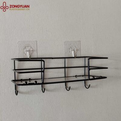 China Wall Mounted Hook Hanger Wall Floating Shelves (Other) Bathroom Adjustable Towel Holder Home Decorative Metal Widely Used Decor for sale