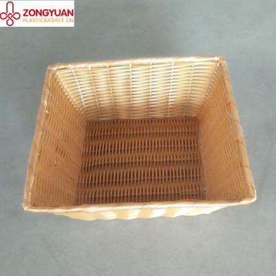 China Sustainable Wicker Rattan Bread Basket For Fruits for sale