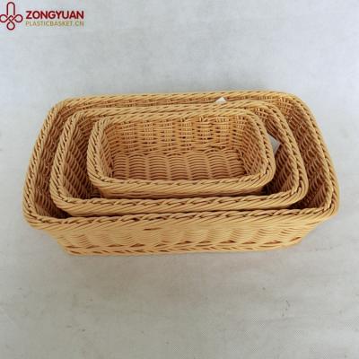 China High Quality Viable Stackable Storage Wicker Basket for sale