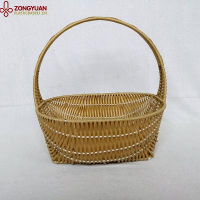 China Cost Effective Wholesale Viable Empty Oval Wicker Gift Baskets for sale