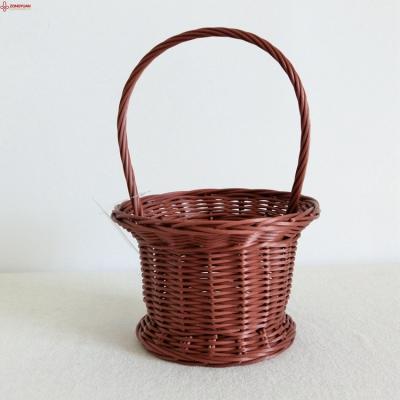 China Tasteless Lightweight Portable Empty Gift Basket Viable for sale