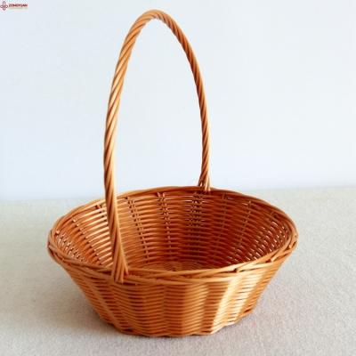 China Factory Wholesale Cheap Viable China Oval Fruit Basket Gift Basket for sale