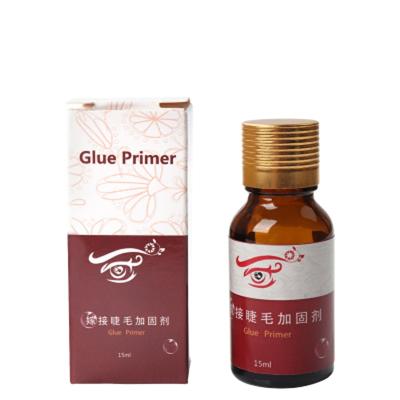 China Eyeshes Lash Glue Primer extensions for eyelash extension accept Custom Logo Adhesive Glue Primer Eyelash for sale