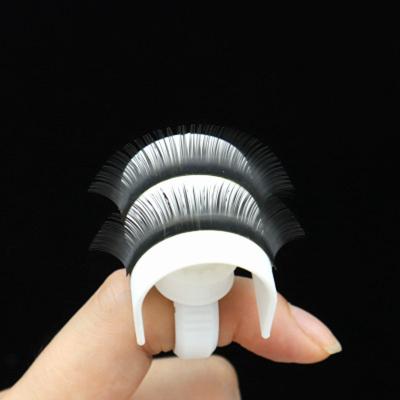 China Professional import wholesale shape beauty salons Lash Ring Eyelash Extension Accessories White Lash Display Plastic Lash Ring from China U for sale