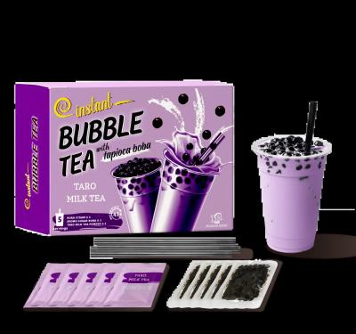 China Premium Supply - Bubble Tea kit boba tea kit 5 serves - Taro Milk Tea Set. Milk Tea set. zu verkaufen