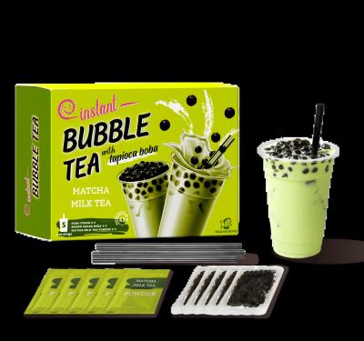 China Discover the Ultimate Wholesale Bubble Tea Kit - Indulge in Authentic Matcha-Flavored Brown Sugar Boba Tea for sale