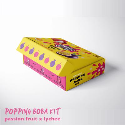 China Bubble Up the Fun with Our Wholesale POPPING Fruit Boba Tea Kit - A Delightfully Authentic and Playful Bubble Tea for sale