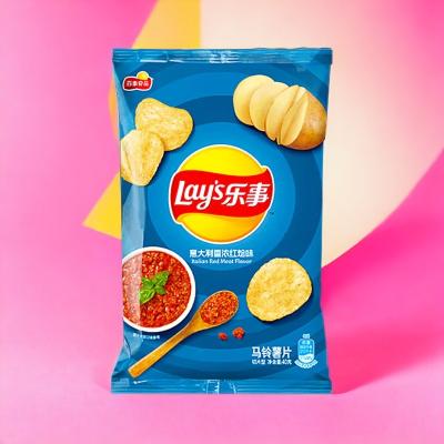 China Lay's Italian Stew Flavor Chips - 135 g Verpackungen, 14 - MEGA PACKS Großhandelskase- Asiatischer Snacklieferant - Ursprung China zu verkaufen