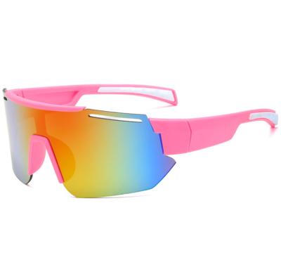 China Wholesale Luxury UV Frameless Oversized Anti Boat Rise Glasses Unisex Outsize Sports Rimless Sunglasses for sale