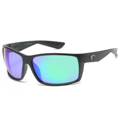 China Wholesale UV Reflective Square Lens Men's Luxury Outdoor High Quality Fishing Sunglasses for sale