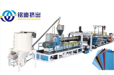 China Ein- / Zwillingschraub-PET-Platenextrusionslinie für Becherkarosserie 820 mm zu verkaufen