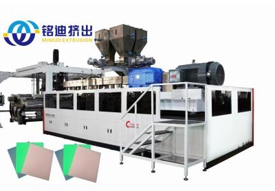 China Fully Automatic PET Film Pasting Extruder Machine Twin Screw 820mm Width for sale