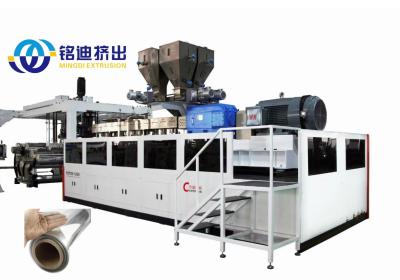 China 0.15-1.2mm PET Furniture Veneer Production Line , PP PS EVA Sheet Extruder Machine for sale