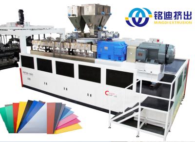 China PP PS EVA Furniture Veneer Sheet Production Line Extrusion Machine 0.15-1.2mm Thick for sale