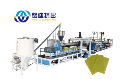 China PET Plastic Film Making Machine Furniture Decorative PET Film Extrusion Machine for sale