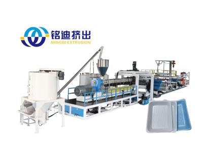 China 0.15-2mm PP Sheet Production Line , Plastic PP Stationery Sheet Making Machine for sale