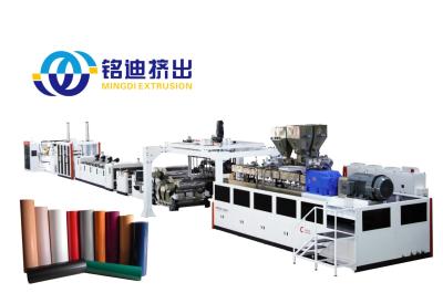 China Productielijn voor huidkorrel plastic platen, ABS TPO EVA platen extrudermachine Te koop