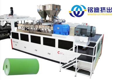 China PET-plastic sheet extrusion machine voor het maken van film deurpanelen voor meubelversiering Te koop