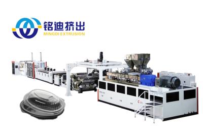 China Herstellungsmaschine für die Extrusionslinie für Dicke Platten aus Kunststoff aus PP-PE-ABS zu verkaufen